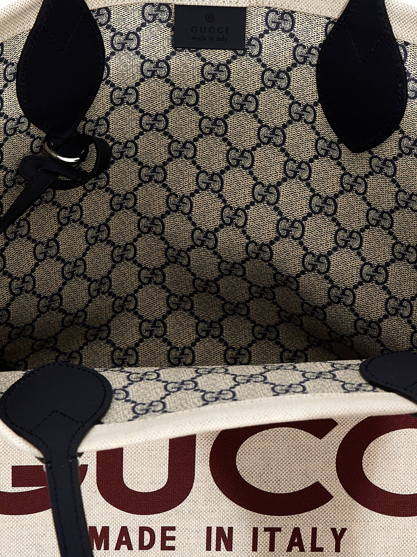 Gucci Beige Polyethylen-Tragetasche