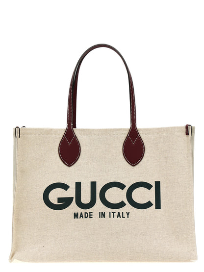 Gucci Beige Polyethylen-Tragetasche