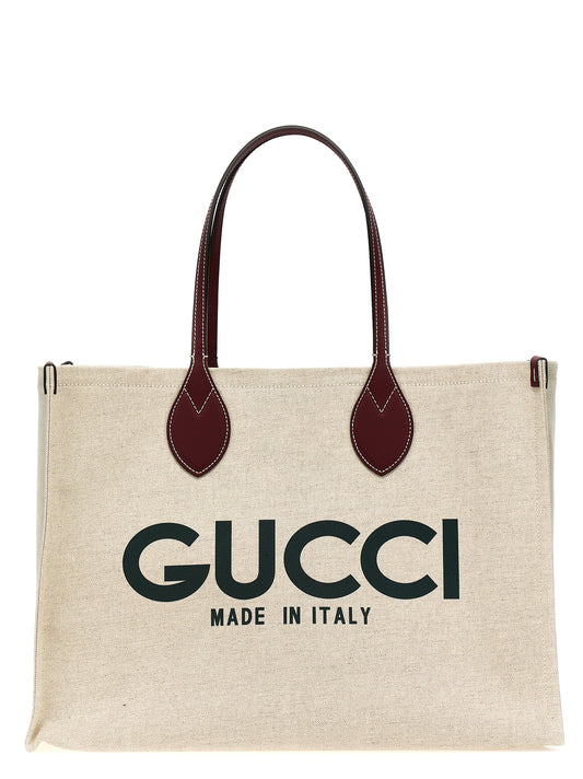 Gucci Beige Polyethylen-Tragetasche