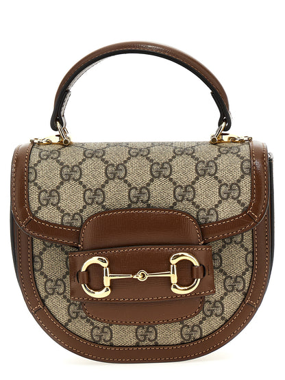 Gucci Braune Handtasche aus Polyethylen