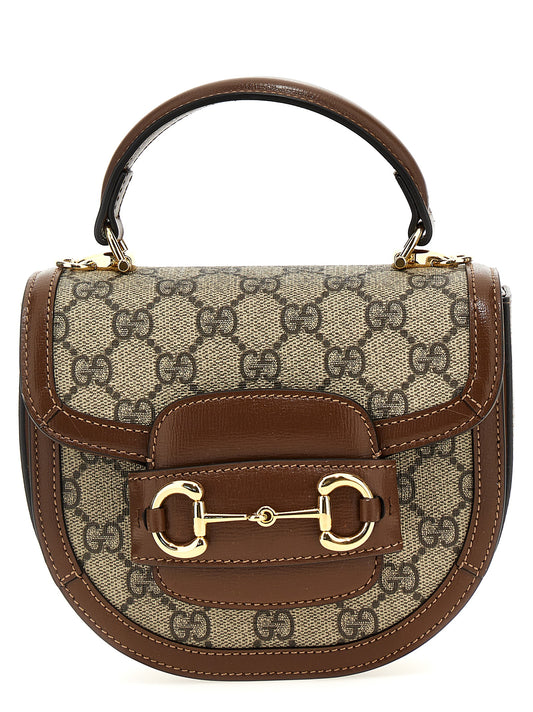 Gucci Braune Handtasche aus Polyethylen