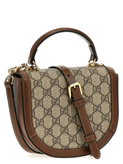 Gucci Braune Handtasche aus Polyethylen