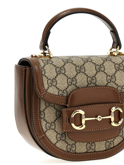 Gucci Braune Handtasche aus Polyethylen