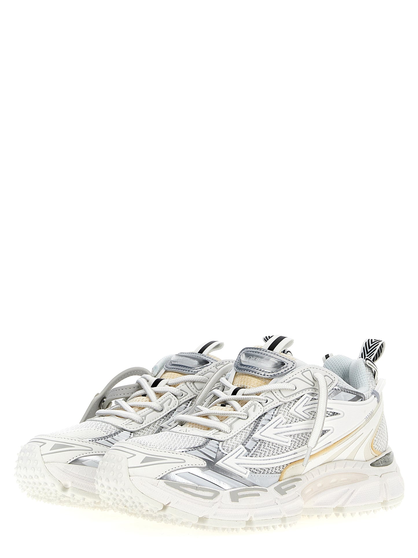 Off-White Weiße Sneaker aus Polyethylen