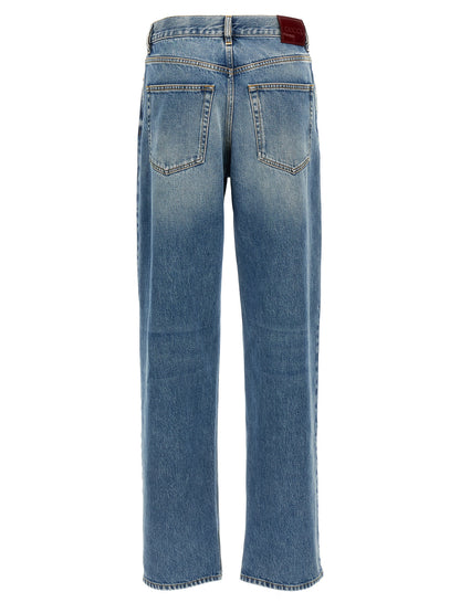 Gucci Blaue Baumwoll-Boyfriend-Jeans