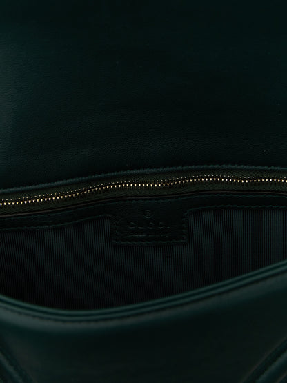 Gucci Schultertasche aus zweifarbigem Lammleder