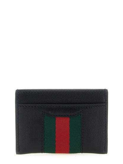 Gucci Schwarzer Kalbsleder-Kartenetui