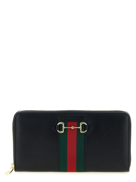 Gucci Portafoglio da donna Nero in Pelle di vitello