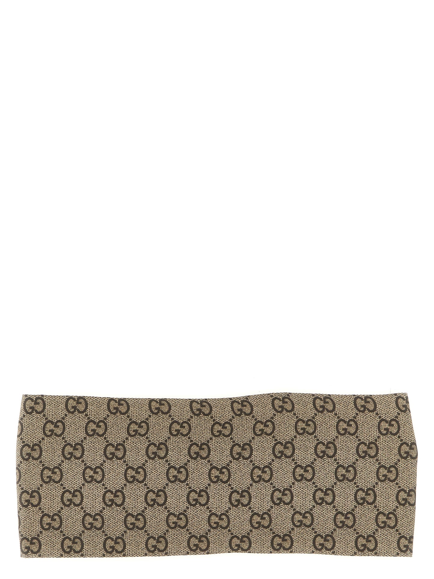 Gucci Beige Seiden-Haarband