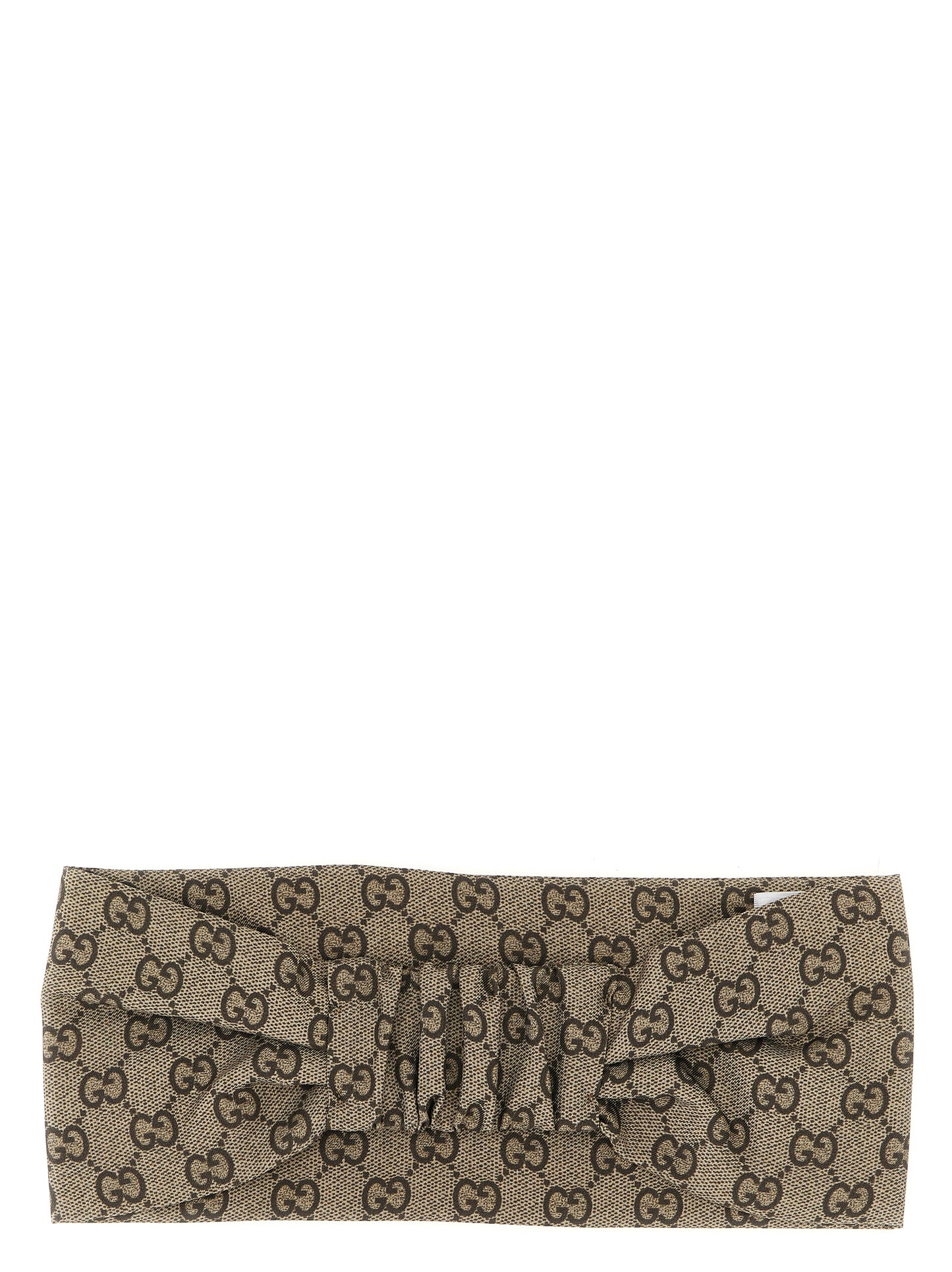 Gucci Beige Seiden-Haarband