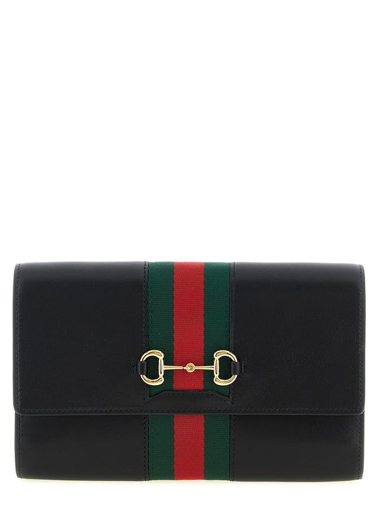 Gucci Schwarzer Kalbsleder-Kartenetui