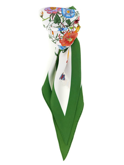 Gucci Weiße Seiden-Foulard