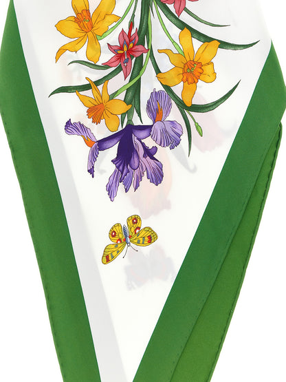 Gucci Weiße Seiden-Foulard