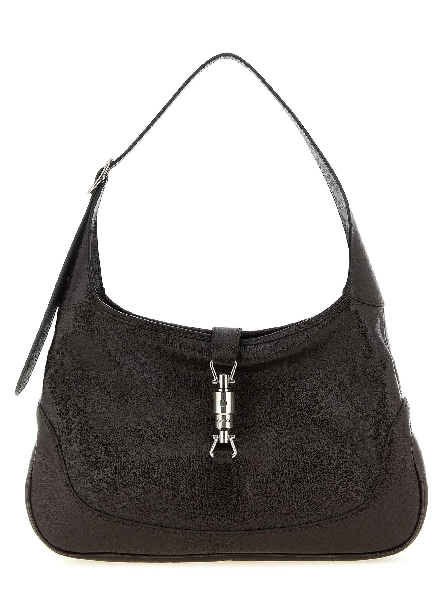 Gucci Braune Ziegenleder-Schultertasche