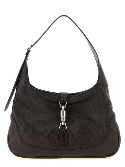 Gucci Braune Ziegenleder-Schultertasche