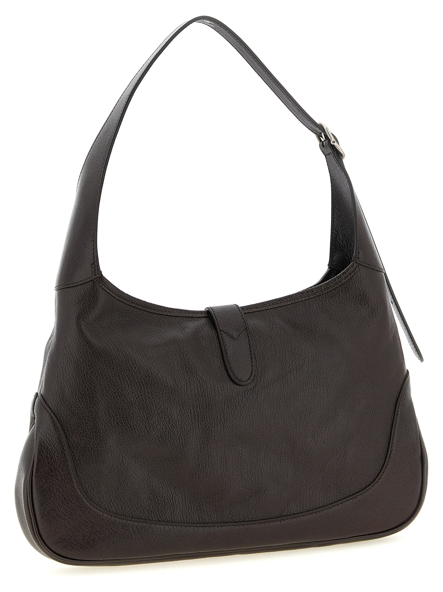 Gucci Braune Ziegenleder-Schultertasche