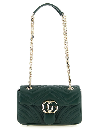 Gucci Schultertasche aus zweifarbigem Lammleder