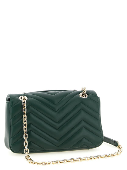 Gucci Schultertasche aus zweifarbigem Lammleder
