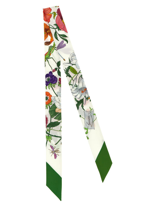 Gucci Zweifarbiger Seidenschal