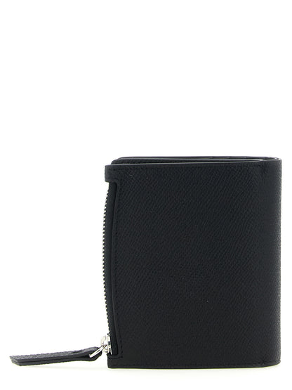 Maison Margiela Schwarzer Kalbsleder-Kartenetui