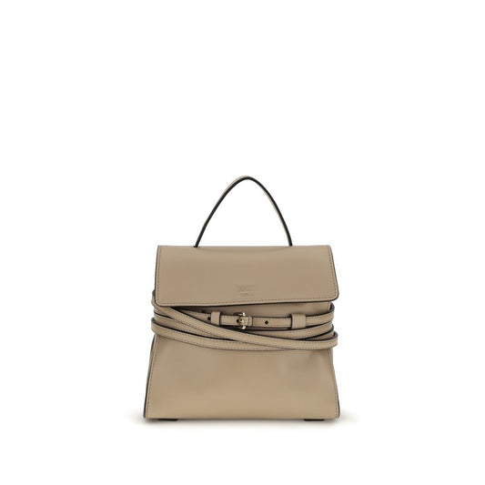 Moschino Beige Goatskin Shoulder Bag