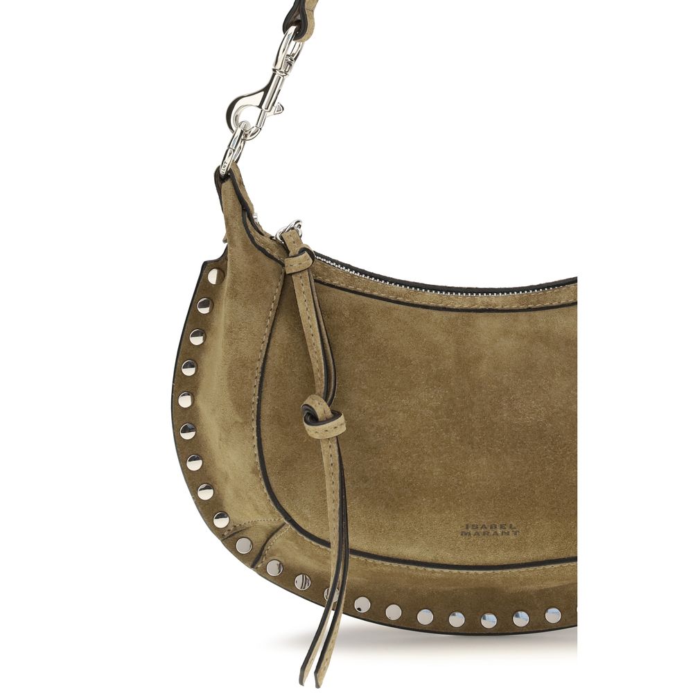 Isabel Marant Beige Kalbsleder Schultertasche