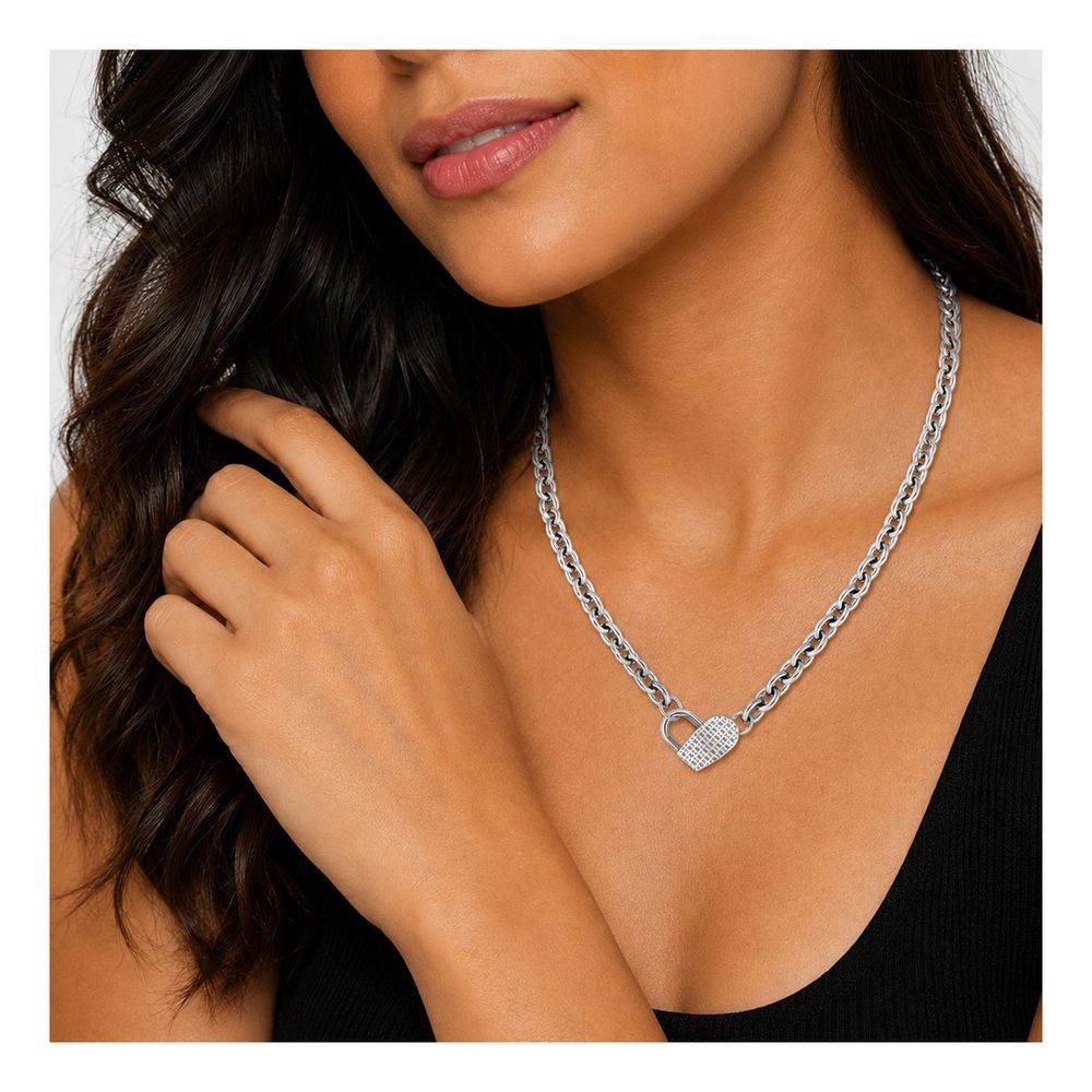 Hugo Boss Graue Edelstahlkette