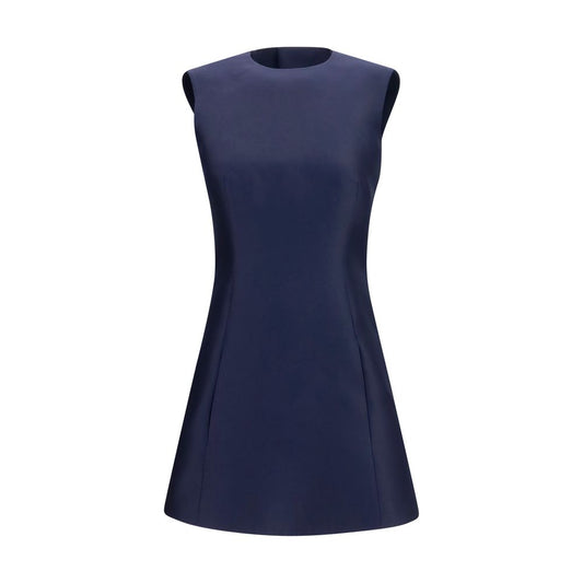 Balenciaga Blaues Wollkleid Oves Aries Casual
