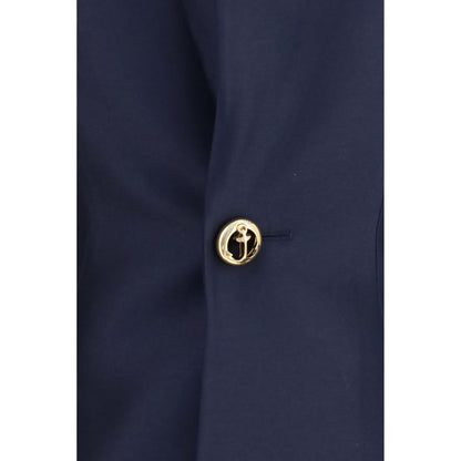 Balenciaga Blaues Wollkleid Oves Aries Casual