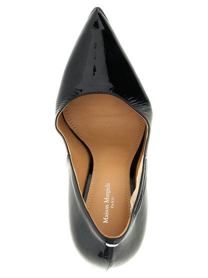 Maison Margiela Schwarze Pumps aus Kalbsleder mit hohem Absatz