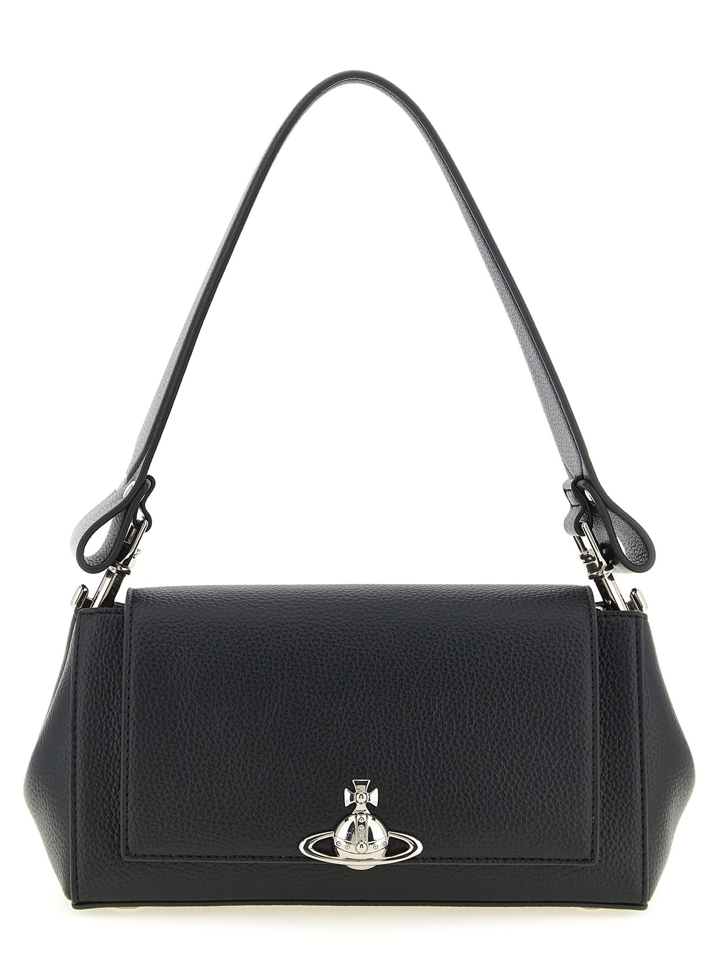 Vivienne Westwood Schwarze Schultertasche aus Polyethylen