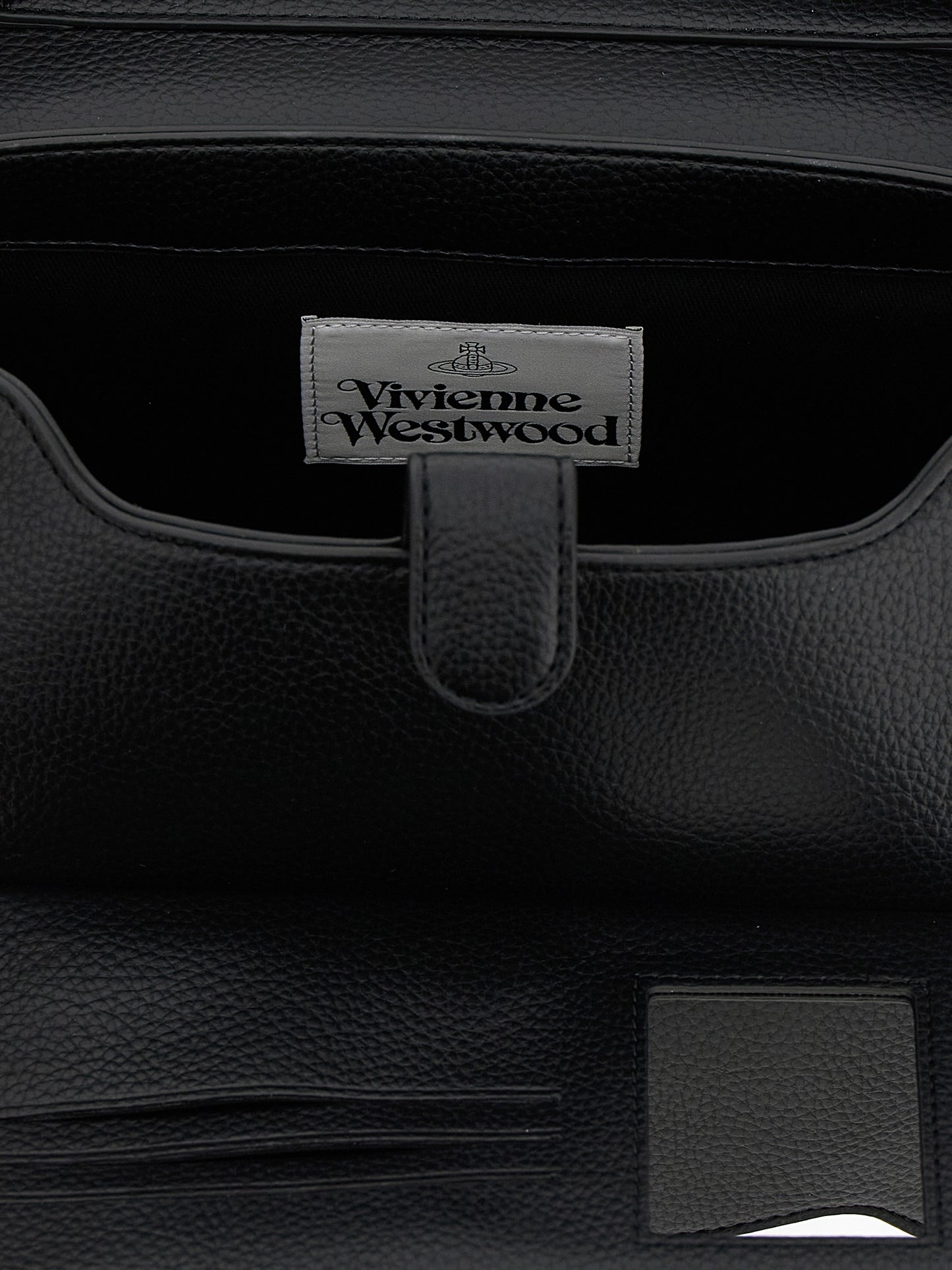 Vivienne Westwood Schwarze Schultertasche aus Polyethylen