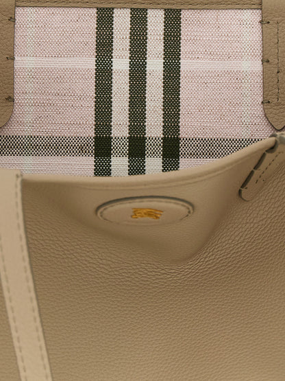 Burberry Beige Kalbsleder-Tote Bag