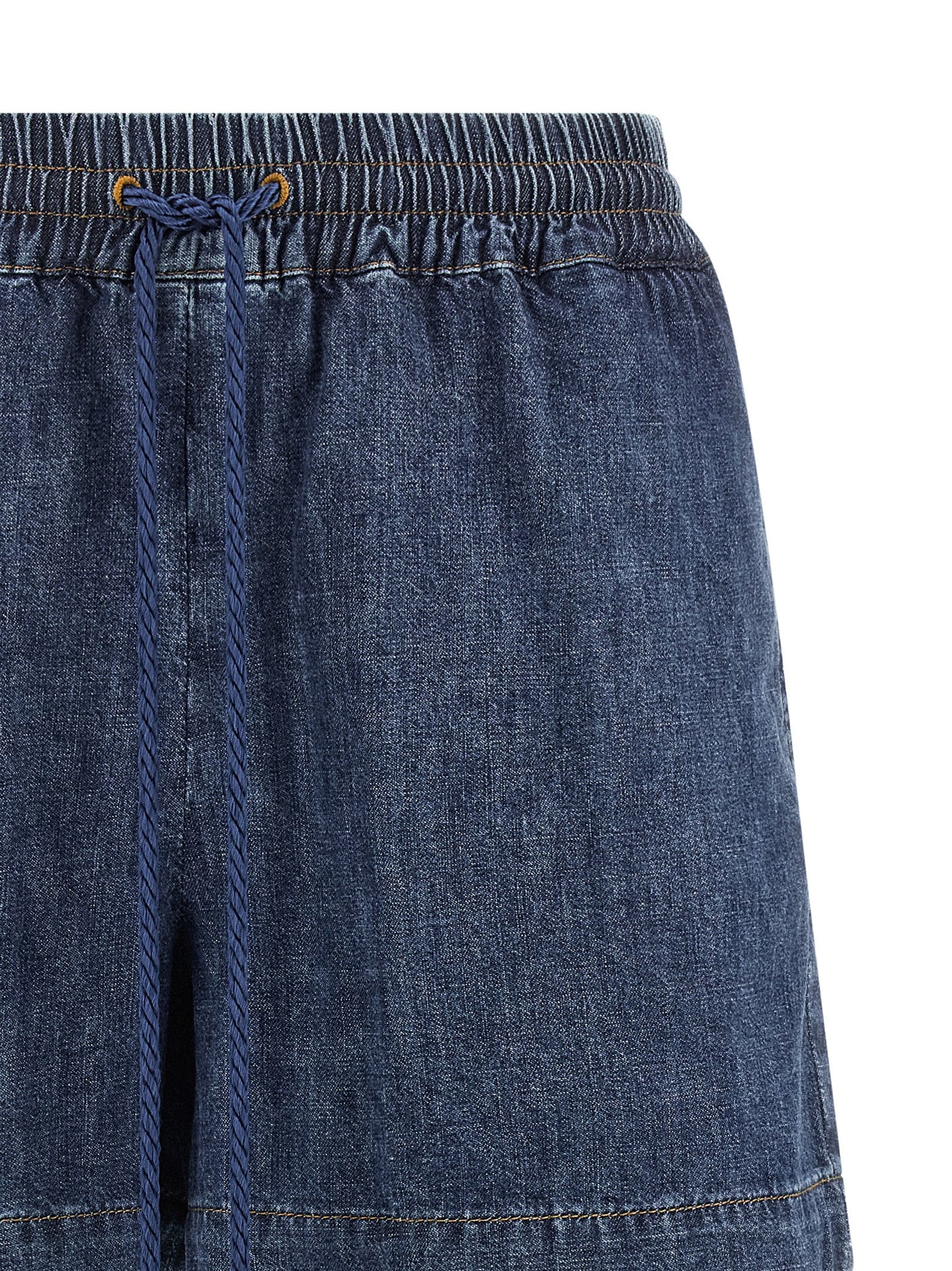 Valentino Garavani Blaue Baumwoll-Bermudashorts