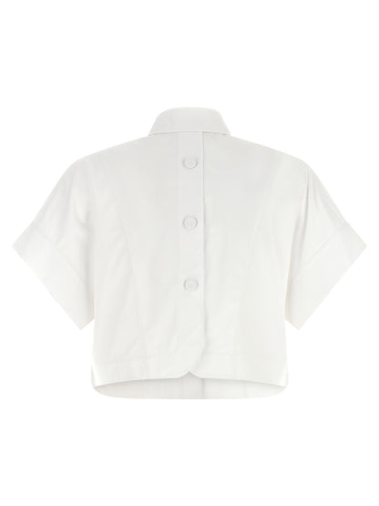 Fendi Weiße Baumwollbluse