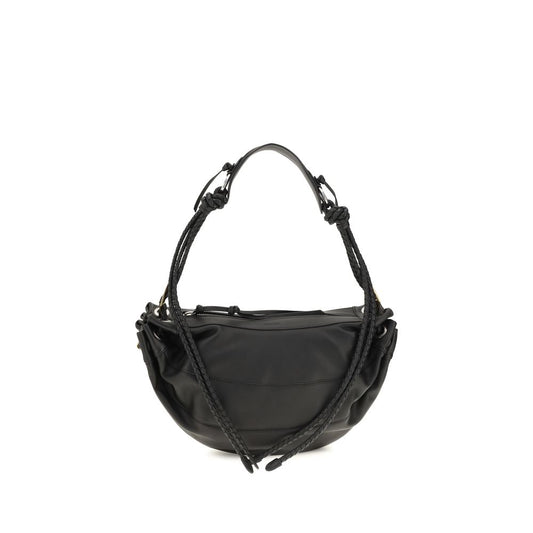 Isabel Marant Schwarze Lammleder Schultertasche Ovis Aries Aries