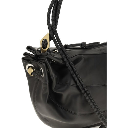 Isabel Marant Schwarze Lammleder Schultertasche Ovis Aries Aries