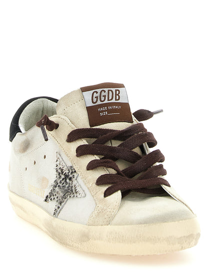 Golden Goose Mehrfarbige Low-Top-Sneaker aus Rindsleder