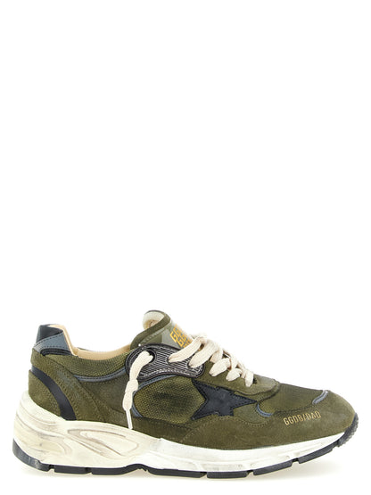 Golden Goose Zweifarbige Leder-Sneaker im Athletic-Stil