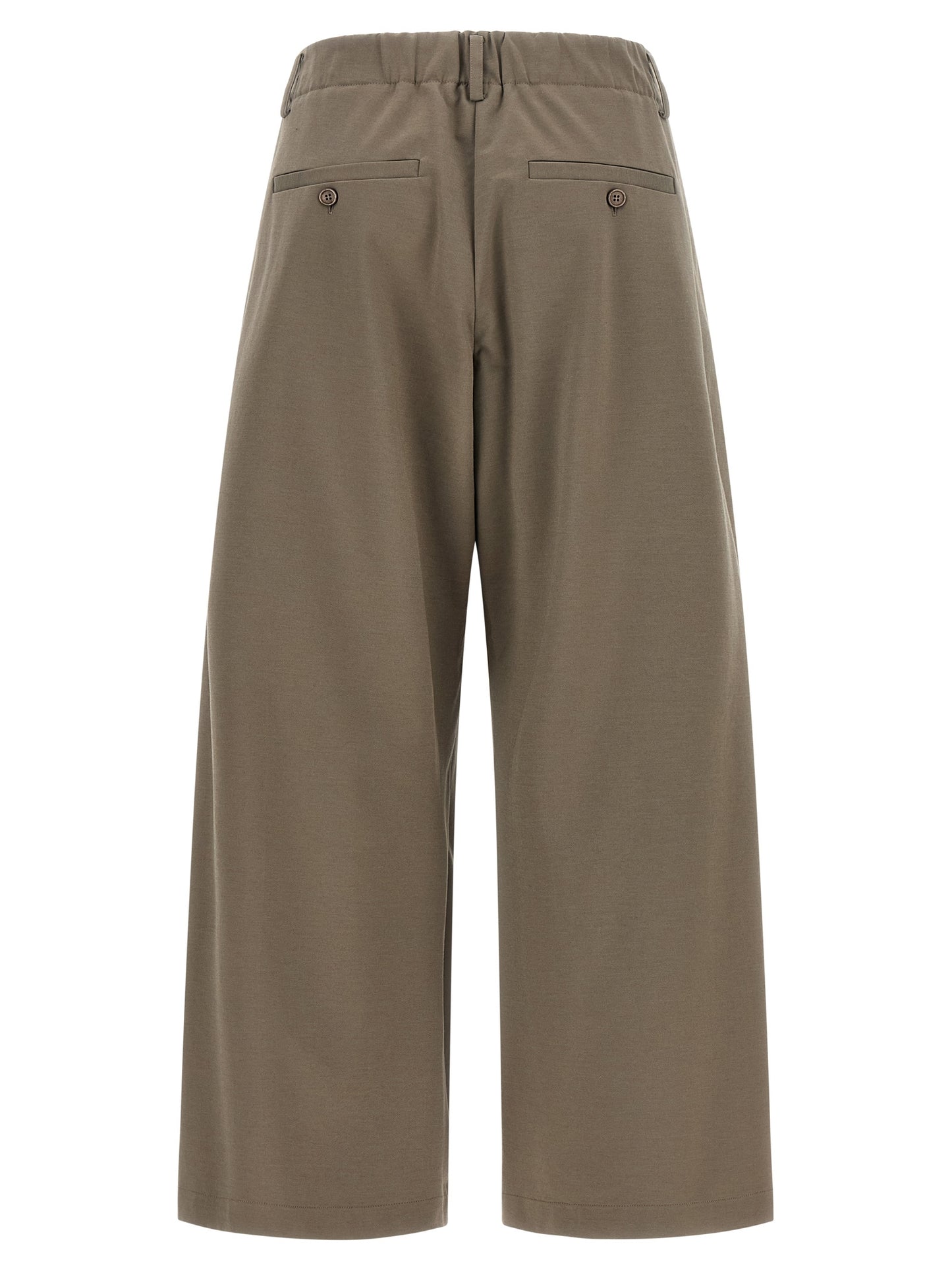 Brunello Cucinelli Schicke graue Hose aus Baumwollmischung