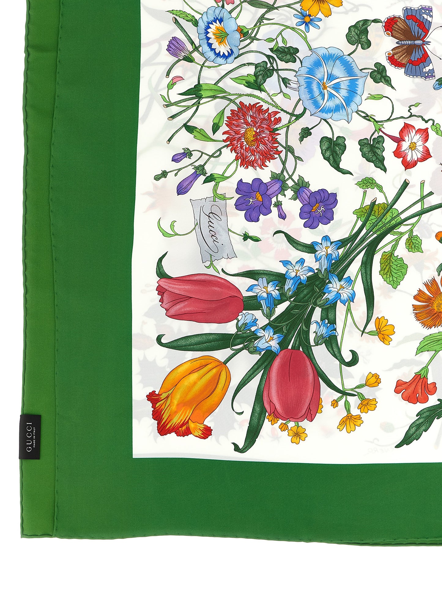 Gucci Zweifarbiger Seidenschal