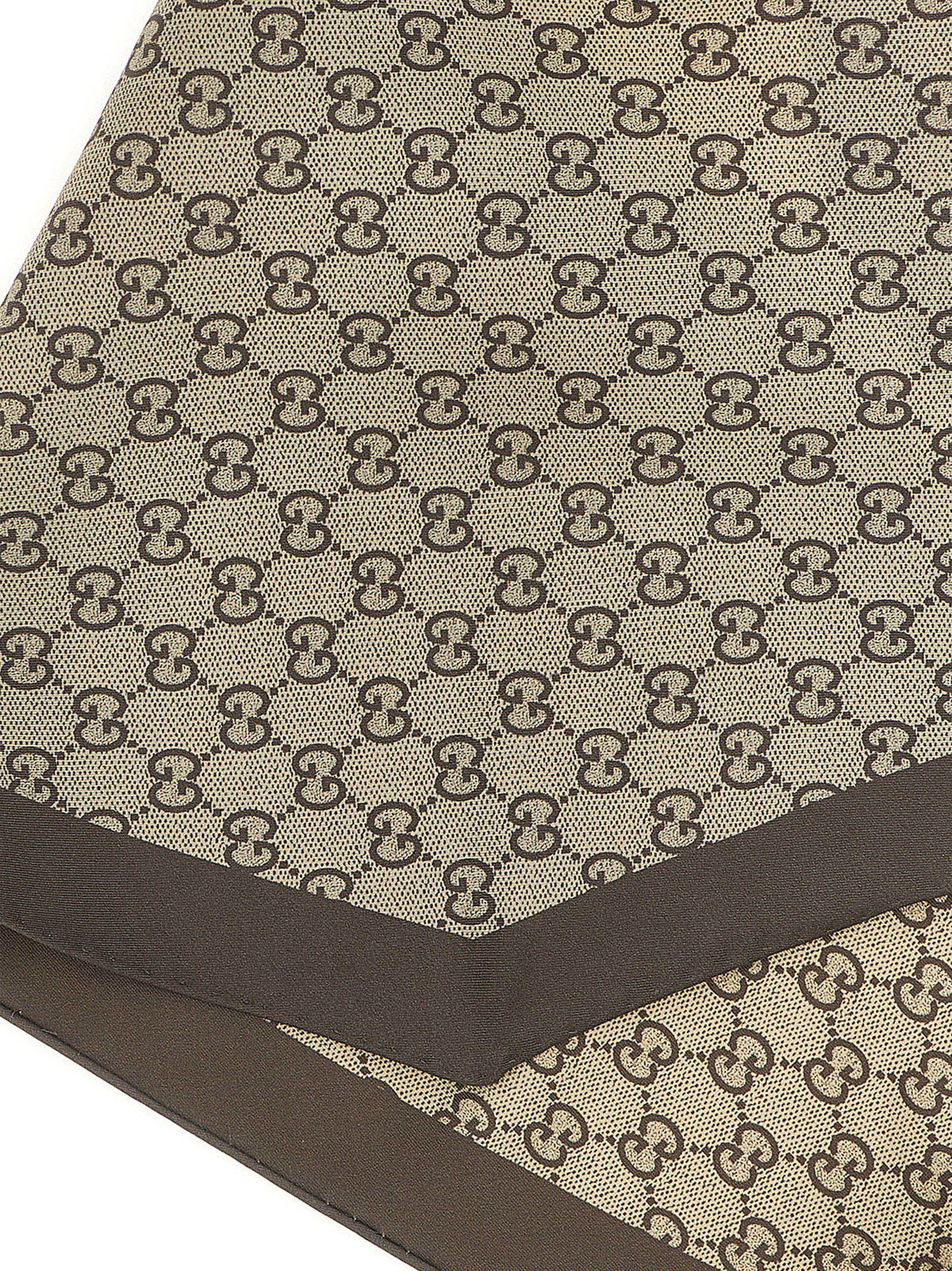 Gucci Beige Seidenschal