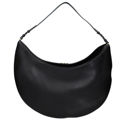 Jacquemus Schwarze Leder Umhängetasche