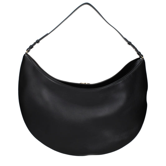 Jacquemus Schwarze Leder Umhängetasche