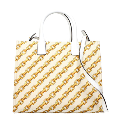 Versace Beige Stoff-Handtasche