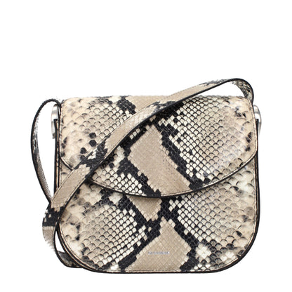Jil Sander Beige Leder Crossbody Bag