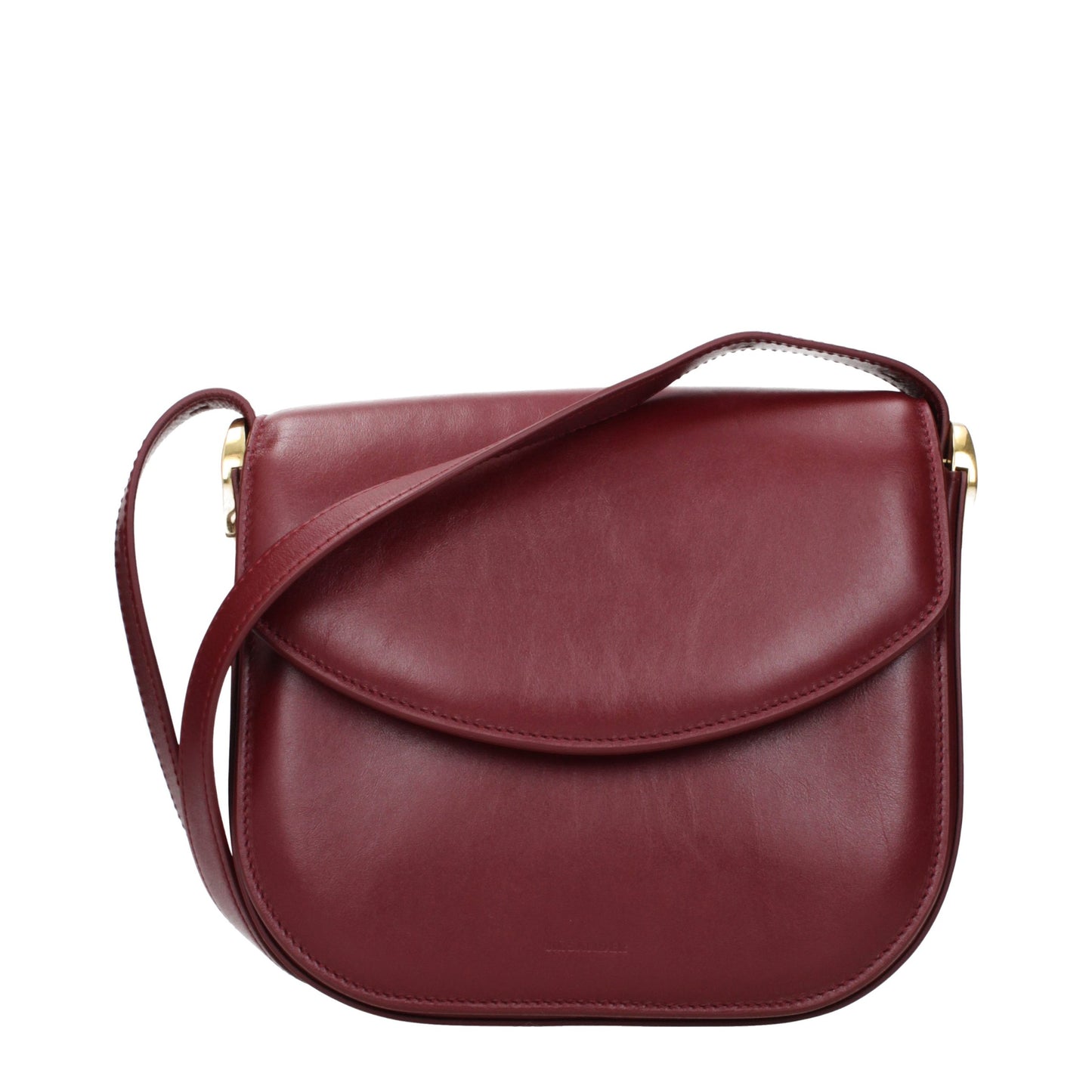 Jil Sander Rote Leder Umhängetasche