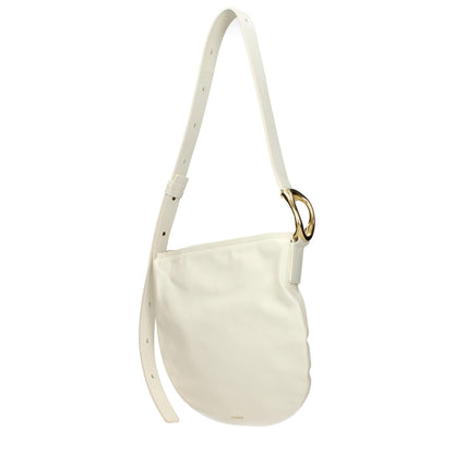 Jil Sander Beige Leder Crossbody Bag
