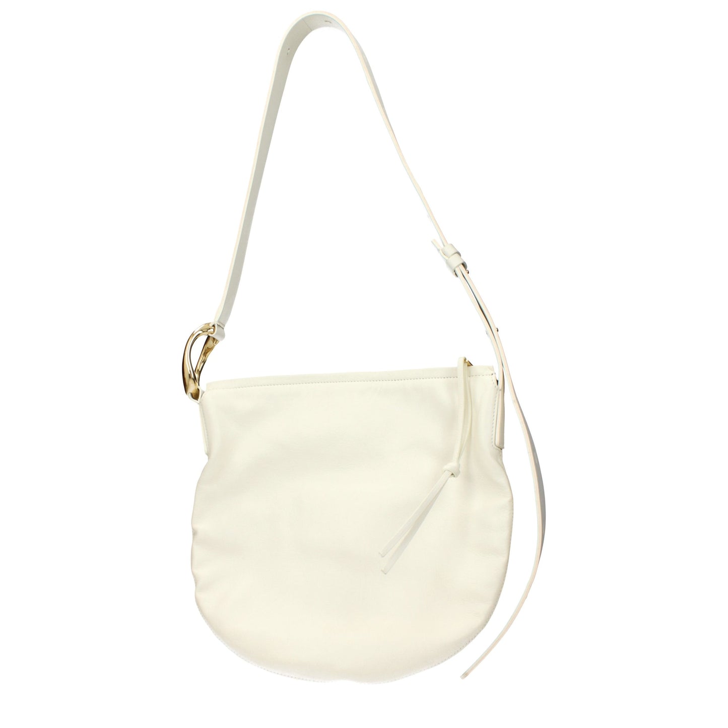 Jil Sander Beige Leder Crossbody Bag