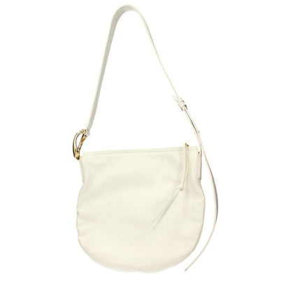 Jil Sander Beige Leder Crossbody Bag